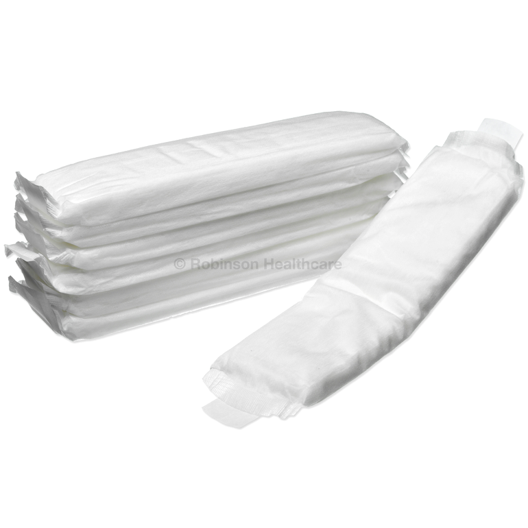 Pack of 12 Maternity Sanitary Night Time Pads Towels Robinson Health