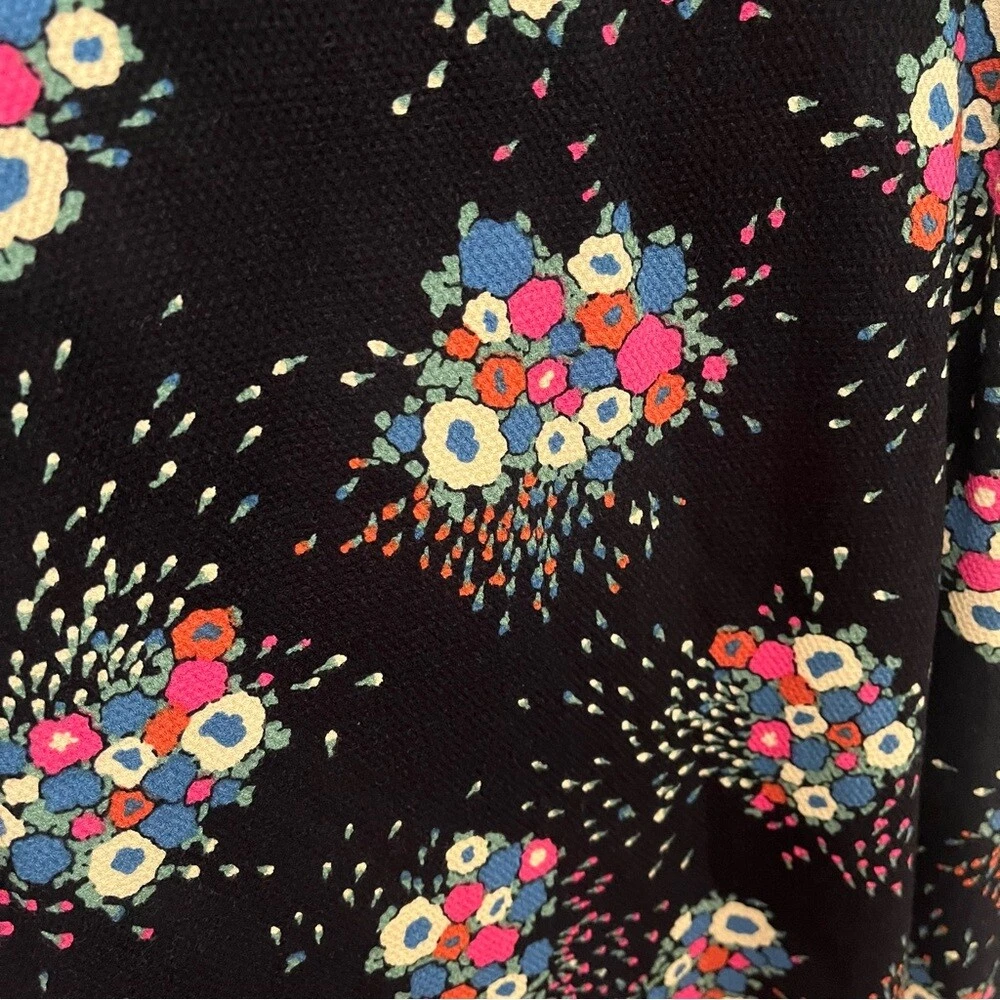 VALENTINO Abito Anthropologie Scarletta Sweetheart 6 Floreale Midi Manica a Sbuffo Nuovo con etichette