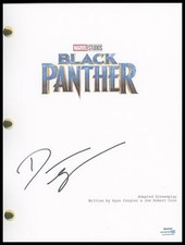 Danai Gurira "Black Panther" AUTOGRAPH Signed 'Okoye' Script Screenplay ACOA