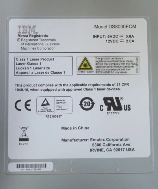 IBM DS8000 System Storage 8Gb/s FC DS8000ECM ECM Controller 02AM284 02AM285 - Image 4 of 4