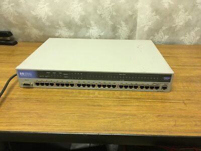 HP AdvanceStack Hub-24TX 100 Base-TX J3272A 24 port | eBay