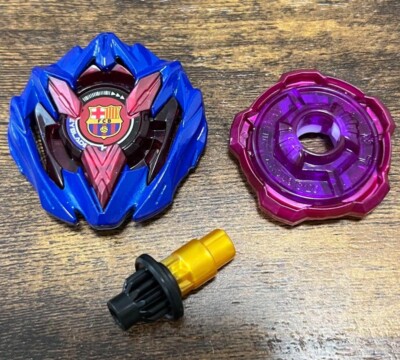 BEYBLADE X UX00 DRANBUSTER 1-60A Metal Coat Blue FC Barcelona No box no code