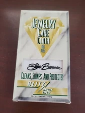 Vintage Elder Beerman Jewelry Care Cleaning Cloth White 12x 15 NIB NOS Blitz Mfg
