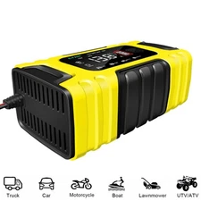 Smart 12V 24V Battery Charger 10A Maintainer Desulfator for Auto Marine Truck