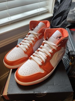 Size 8.5 - Air Jordan 1 SE Mid Electro Orange