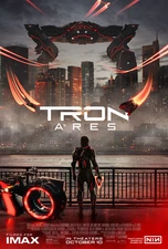 Tron Ares (2025) Movie Poster No Frame, Sci-fi Action Movie Wall Art