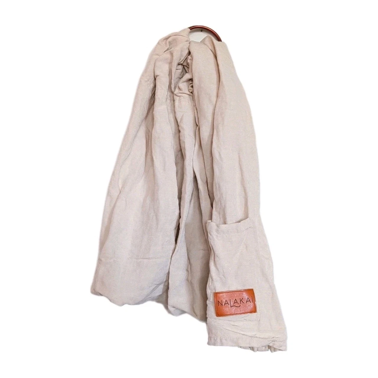Nalakai Baby Ring Sling Carrier Bamboo Linen Adjustable Beige Baby
Opens in a new window or tab
