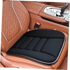 Car Seat Cushion Memory Foam Thin Seat Cushion for Car Truck Seat Driver, Black