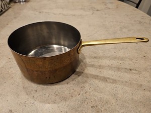 VTG Paul Revere 1801 2Qt Limited Edition Copper Brass SS Sauce Pa