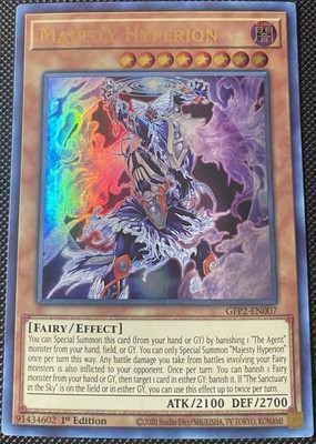 Majesty Hyperion GFP2-EN007 Ghosts from the Past 1st Edition - Yugioh Card