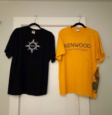 Vintage Kenwood Speakers Promotional Shirts Size XL