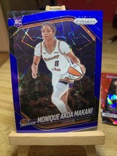 Monique Akoa Makani 2025 Panini WNBA Prizm Blue Velocity RC #98 Phoenix Mercury