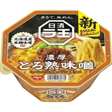 Nissin Foods Raoh Torojuku Miso [Rich Lard Flavor And Miso Flavor] Pot-type noo_