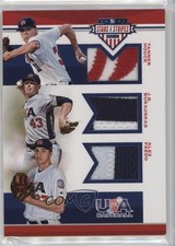2017 Panini USA Baseball Stars & Stripes Prime 2/5 Alex Faedo JB Bukauskas 0i76