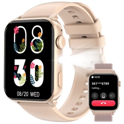 Smartwatch für Damen Sportuhr mit Oxymeter Schlafüberwachung