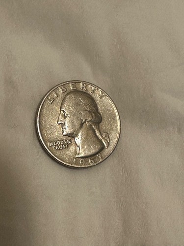 25 cent us münzen 1967 - Bild 3 von 3