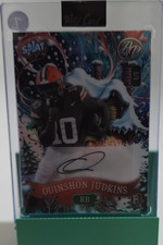 Wild Card Splat 2025 Quinshon Judkins Artist Proof Auto SCFTK14-QJA