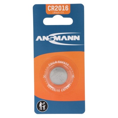 Ansmann Lithium Knopfzelle CR2016, 3 Volt