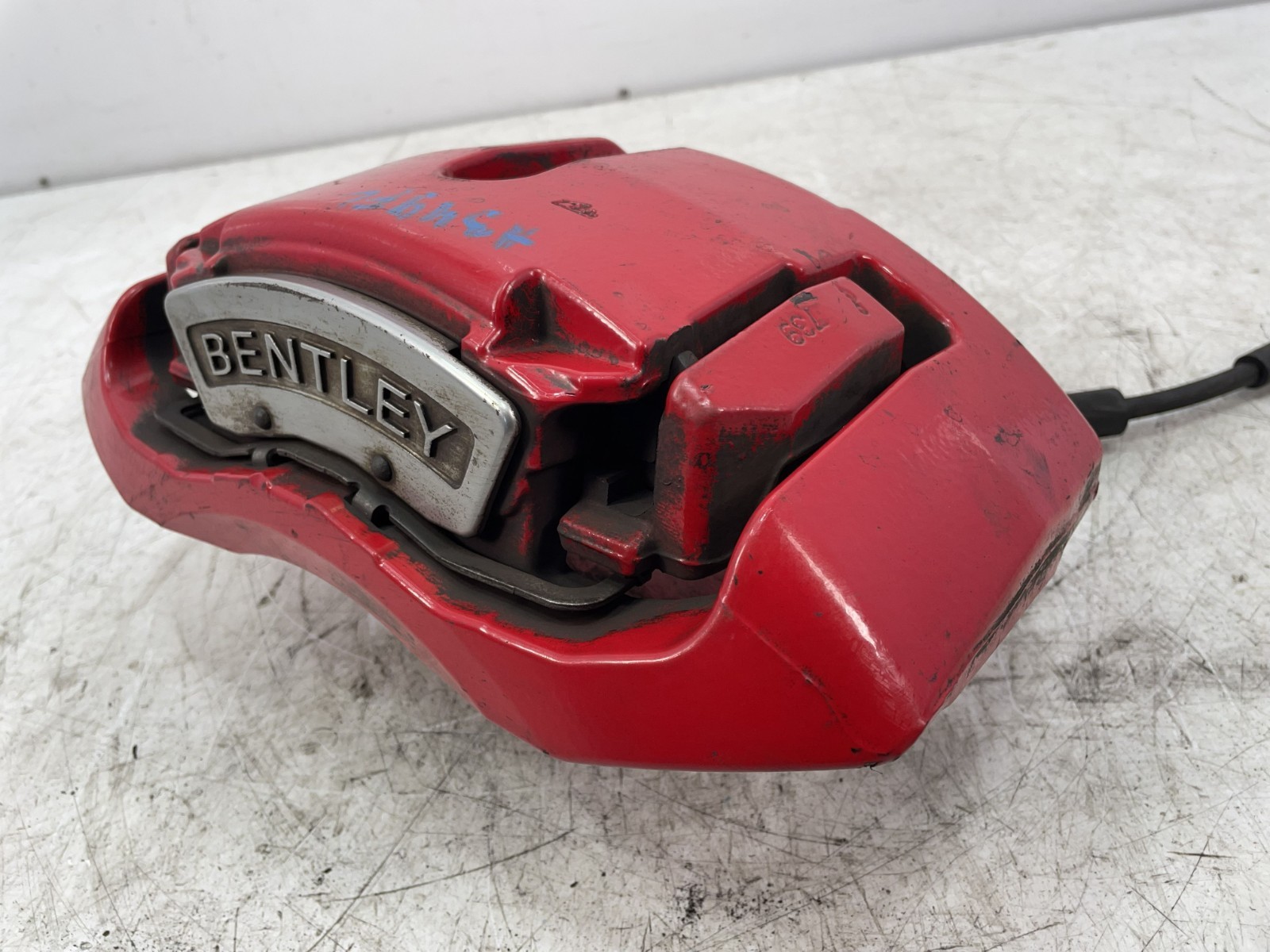 ✅ 12-18 OEM Bentley Continental GT Front Left Driver Side Brake Caliper Red