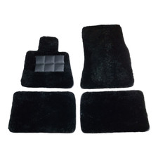 Genuine Lambswool Sheepskin Floor Mats For Rolls Royce Cullinan 2019-2026