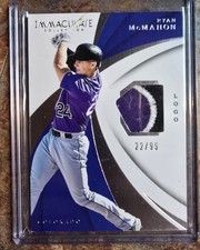 2018 Panini Immaculate Collection #IS-RM Ryan McMahon Immaculate Swatches #/99