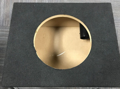 10'' PORTIERT LEER AUTO SUBWOOFER SUB BASS BOX MDF GEHÄUSE