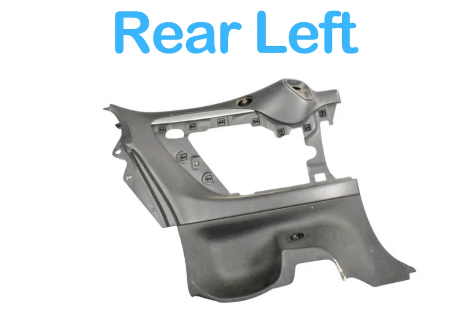 03-05 Panel de puerta trasera izquierda del lado del conductor convertible Mercedes W209 CLK55 AMG fabricante original Foto 3 de 4