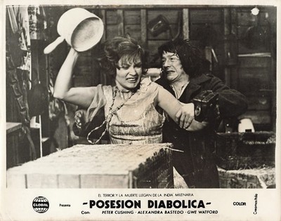 The Ghoul - Lot of 6 Spanish 8x10 Movie Stills Peter Cushing Alexandra Bastedo