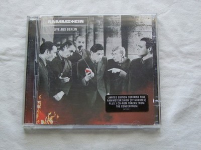 RAMMSTEIN-'' LIVE AUS BERLIN'' 2 x CD 1ST PRESS 1999 ENHANCED LIMITED EDITION