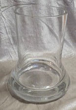 Große 2,7 kg Glas Vase Tischvase Blumenvase h = 21 cm