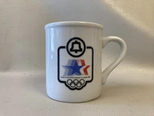 Vintage 1984 Los Angeles Olympics AT&T Bell Logo Stars In Motion Papel Mugs EUC