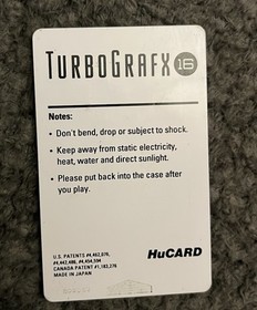 Power Golf (TurboGrafx-16, 1989) Cartridge Only