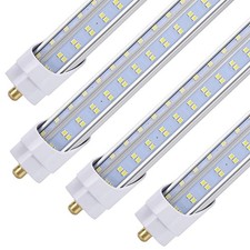 10-pack 8 Foot Led Bulbs120w 19000lm 6000k Cold White Super Bright T8 T10 T12... 10-pack 8 Foot Led Bulbs120w 19000lm 6000k Cold White Super Bright T8 T10 T12...