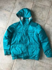 Burton Youth Dry Ride Jacket Large 14/16 Snowboard Ski Turquoise , Insulated