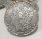 1979 No Mint Mark Silver Morgan Dollar In Beautiful Condition
