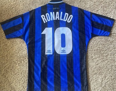 Inter Milan 1997-98 Umbro Home Jersey Size Medium | eBay