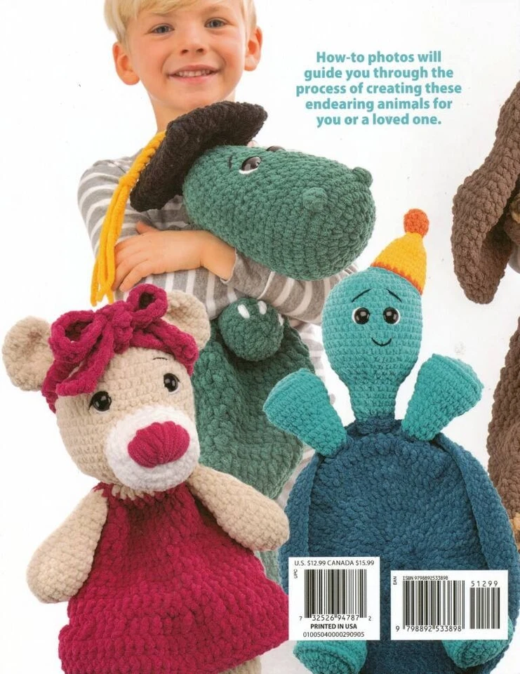 ANNIES CROCHET SNUGGLE BUDDIES 6 ADORABLE DESIGNS - Image 2 of 2