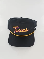 Bad Birdie Texas Rope Hat Golf Cap Black Orange Pink Embroidered Snapback New