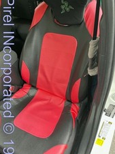 ICE R-Racing Sport 3 Piece Red Car Seat Front Passenger