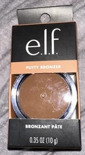 e.l.f. Putty Bronzer, Creamy & Highly Pigmented Formula, Golden Daze NEW