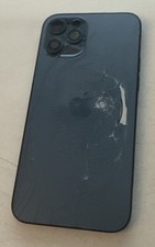 Coque originale Apple iPhone 12 Pro cadre vitre cassée pour reconditionné bleu