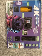 Vivitar 4K Ultra HD 64MB CD Action Camera Bundle WiFi