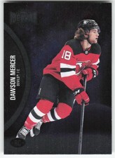 2021-22 SkyBox Metal Universe Dawson Mercer Rookie Card (RC) #188 - Devils. rookie card picture