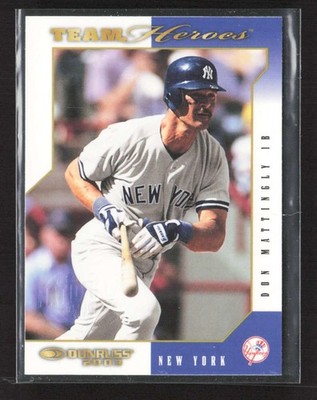 2003 Donruss Team Heroes Don Mattingly #354 National Convention 1/1 TV7267