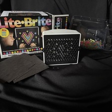 Lite Brite Mini, 90 Piece Set, 85 Small Pegs, Hasbro Complete