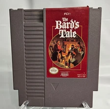 The Bard's Tale NES Nintendo 1991 Oval SOQ REV-A Tested