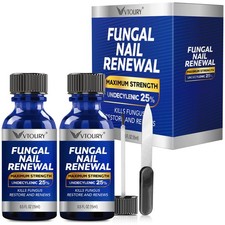 Toenail Fungus Treatment Extra Strength &ndash; VTROUY 0.5 Fl Oz (Pack of 2), Blue