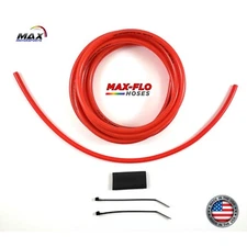 10' FT VINTAGE RED 4mm|3.2mm ID CARBURETOR VENT HOSE KEIHIN FCR MIKUNI CARB MX