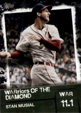 2020 Topps Baseball Warriors of the Diamond Insert and Parallel Cards