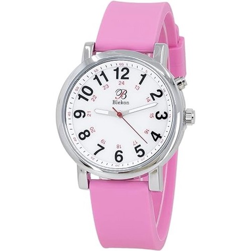 Blekon Krankenschwesteruhr leuchtendes Zifferblatt, Militärzeit, Peelingfarben, wasserdicht - Bild 26 von 253